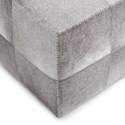 Landyn - Square Ottoman - Sparrow Gray