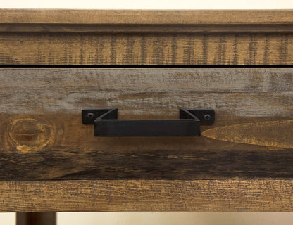 Loft - Cocktail Table 4 Drawers - Two Tone Gray / Brown