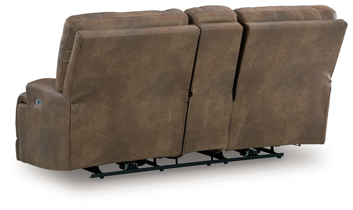 Beckley Place - 2 Pc. - Power Reclining Sofa And Loveseat - Earth