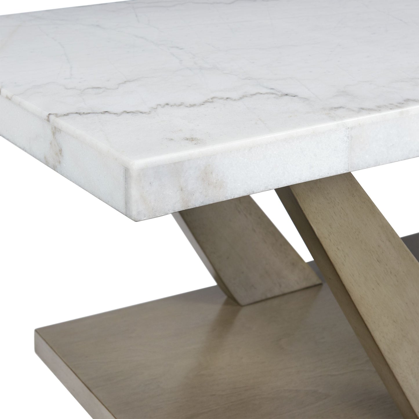 Greta - 2 Piece Occasional Table Set (Coffee Table And End Table) - Gray