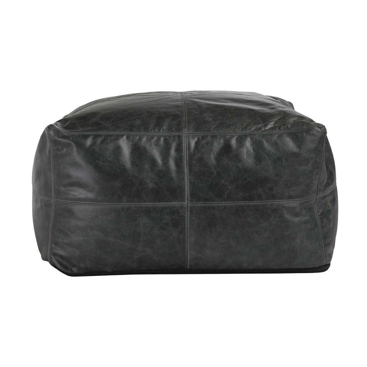 Kona - Leather Pouf