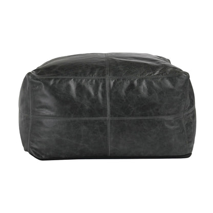Kona - Leather Pouf