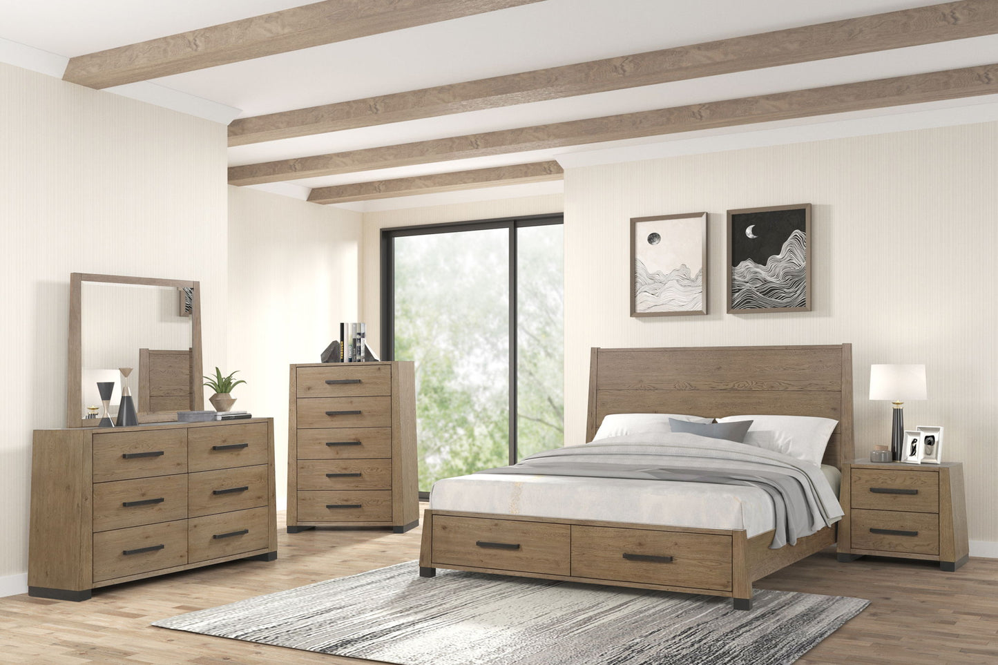 Viera - Dresser - Natural Oak