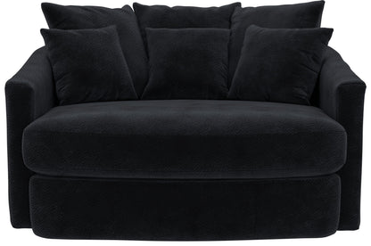 Matty - Round Accent Cuddle Chaise