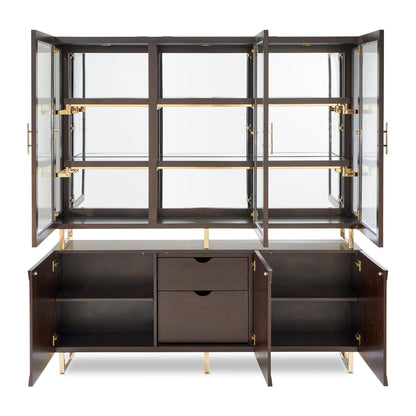 Belmont Place - China Cabinet - Espresso