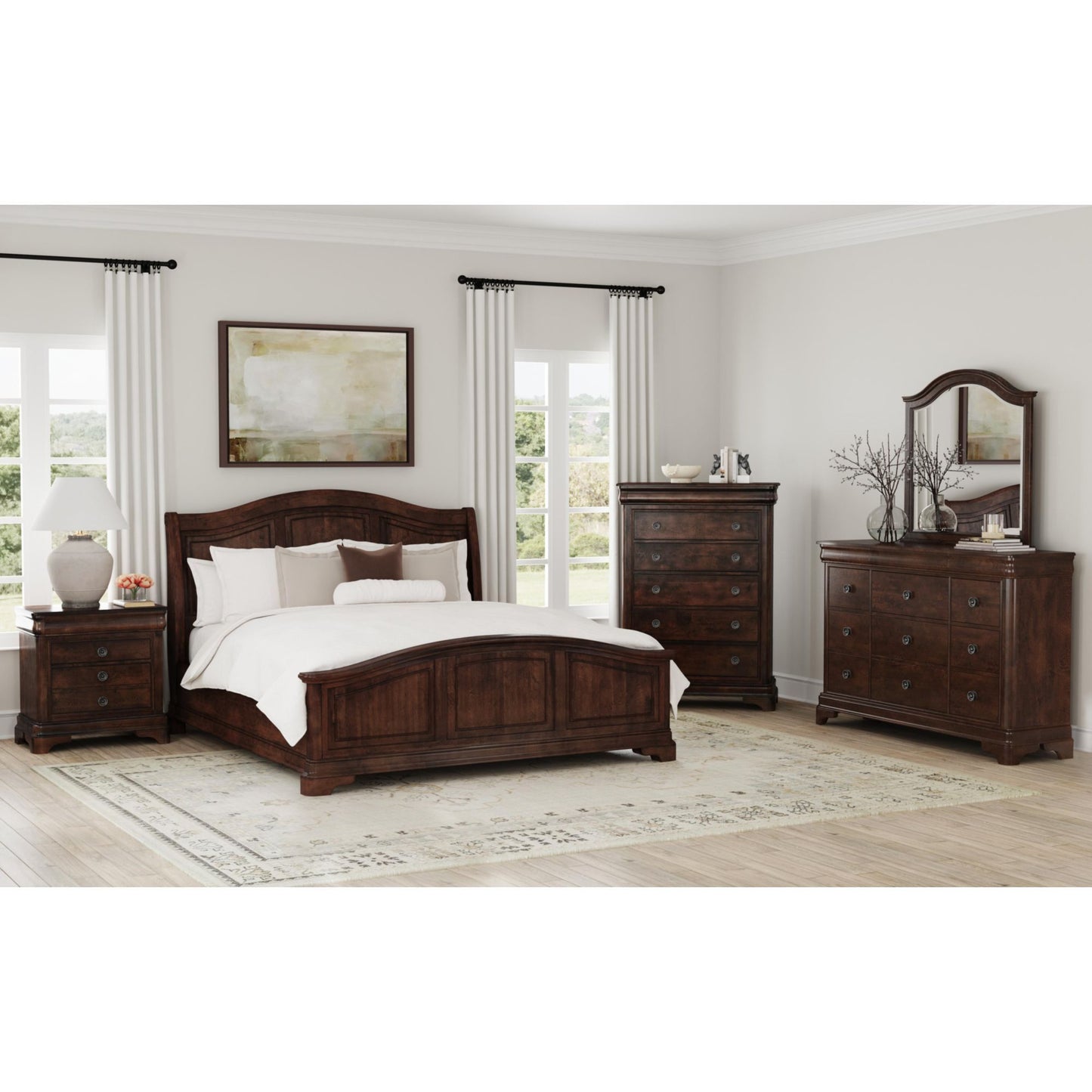 Cameron - Nightstand - Cherry