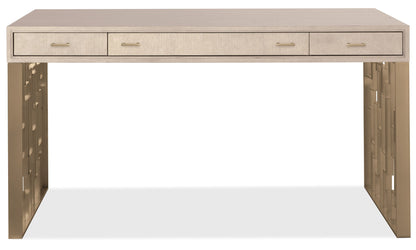 Marlowe - Writing Desk - Polished Limestone