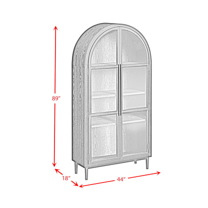 Santiago - Bookcase - Espresso Black