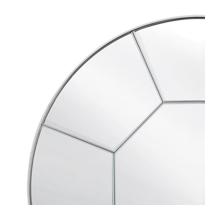 Facet - Wall Mirror - Silver