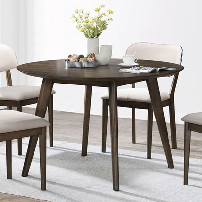 Rex - 48" Round Dining Table - Walnut