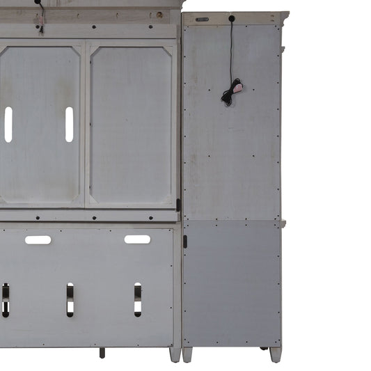 Heartland - Left Pier - Antique White / Tobacco Tops