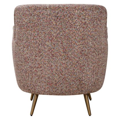 Gemstone - Toned Accent Chair - Confetti