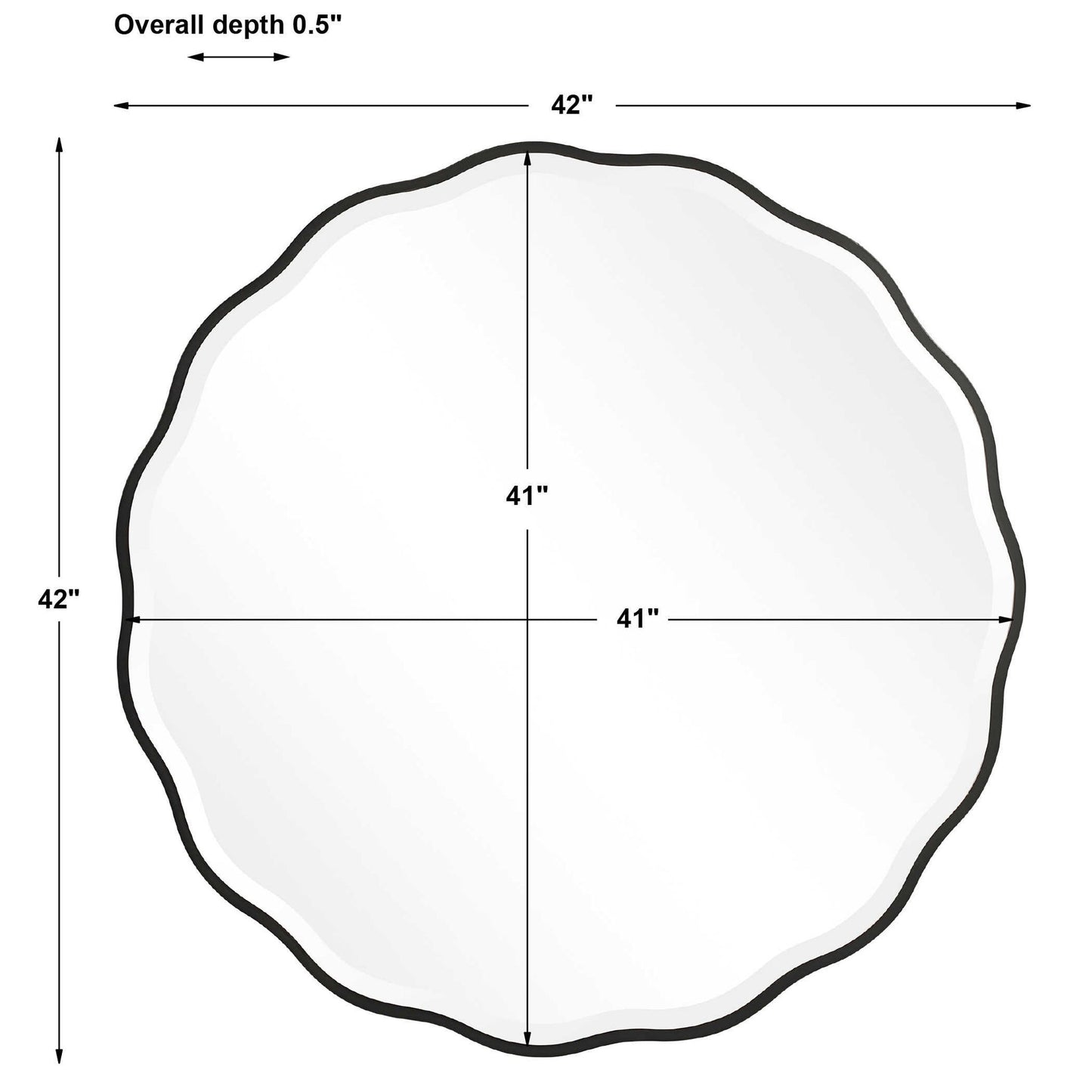 Aneta - Round Mirror