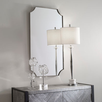 Lennox - Scalloped Corner Mirror