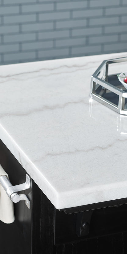 Aspen - Kitchen Island - Black