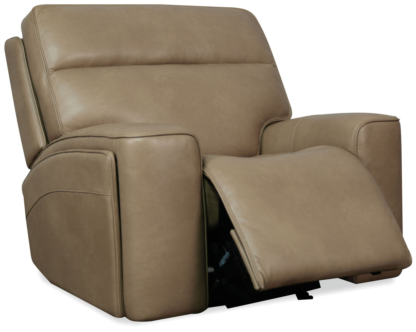 MS - Riverton Power Gliding Recliner With Power Headrest And Lumbar - Brown