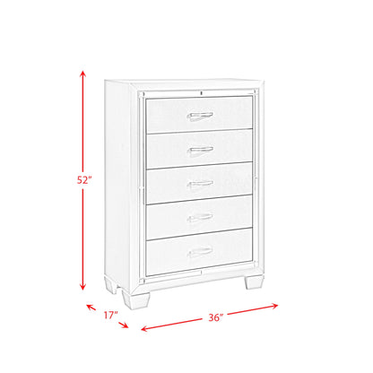 Platinum - Youth Platform Bedroom Set