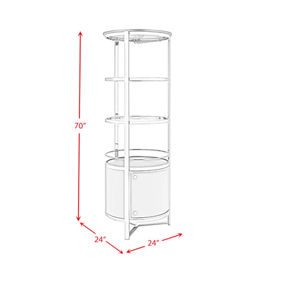 Lalia - Wine Rack With LED