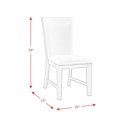 Grady - Upholstered Side Chair (Set of 2) - Walnut