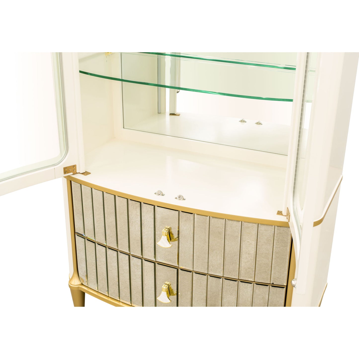Scotts Square - Display Cabinet - Light Champagne
