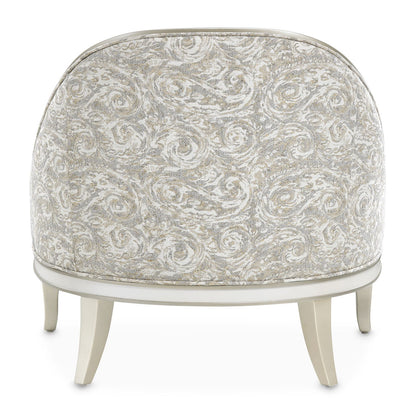 La Marisia - Chenille Accent Chair - Tranquil / Light Champagne
