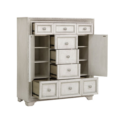 Camila - 9 Drawer Door Chest - Cream