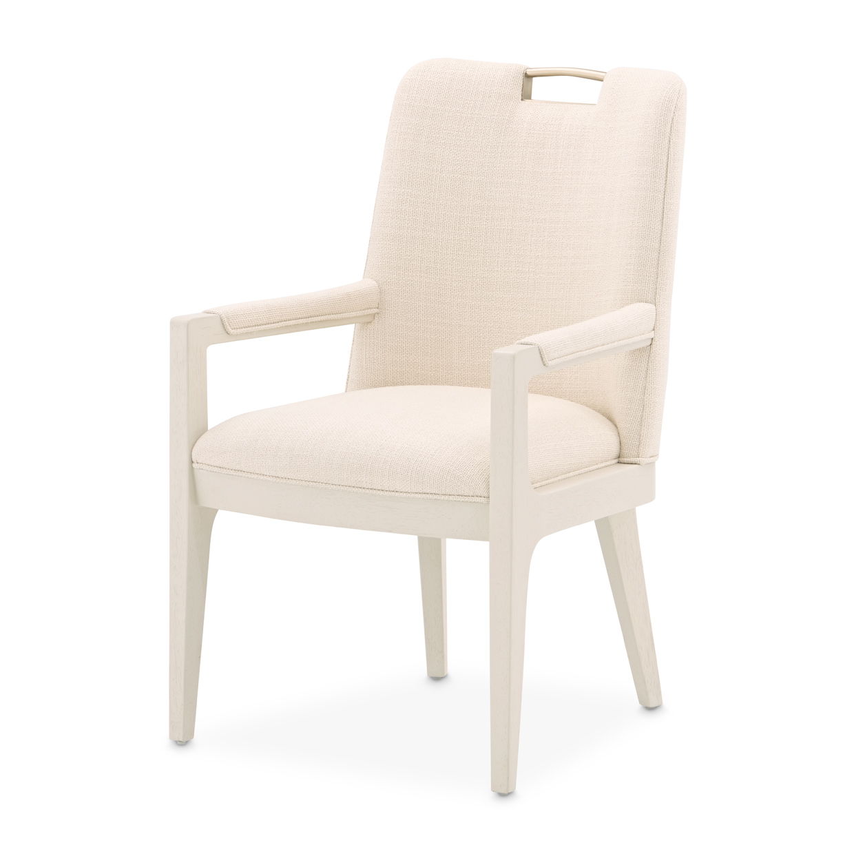 Portrait - Dining Arm Chair (Set of 2)  - Alabaster White