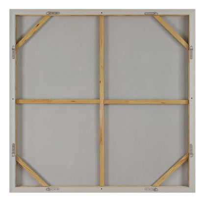 Still Crossing - Abstract Painting - Black / Brown / Gray / White