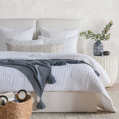 Ria - 36" x 16" Pillow - Natural / Black