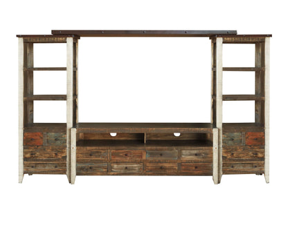 Antique - Wall Unit - Multicolor / Brown