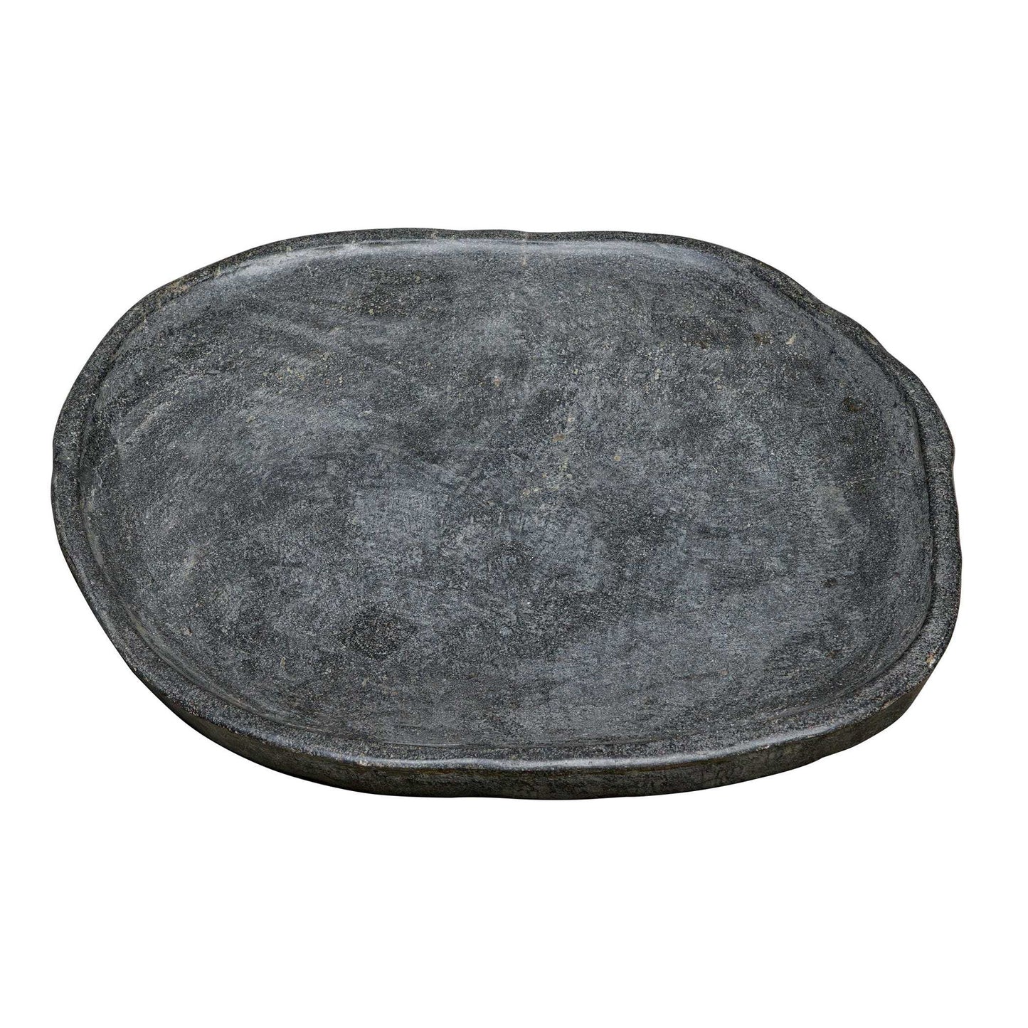 Stoneveil - Indoor-Outdoor Stone Tray - Gray