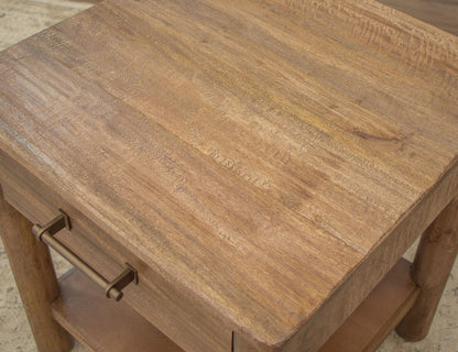 Olimpia - Sofa Table - Towny Brown