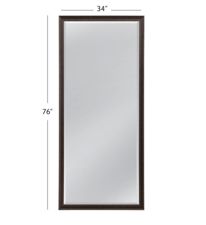 Ren - Floor Mirror - Dark Brown