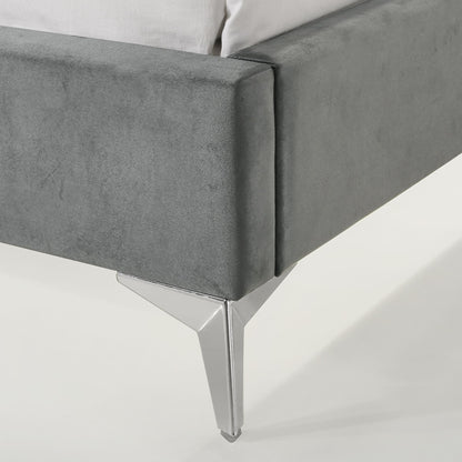 Amberley - Full Upholstered Corner Bed With LED And USB