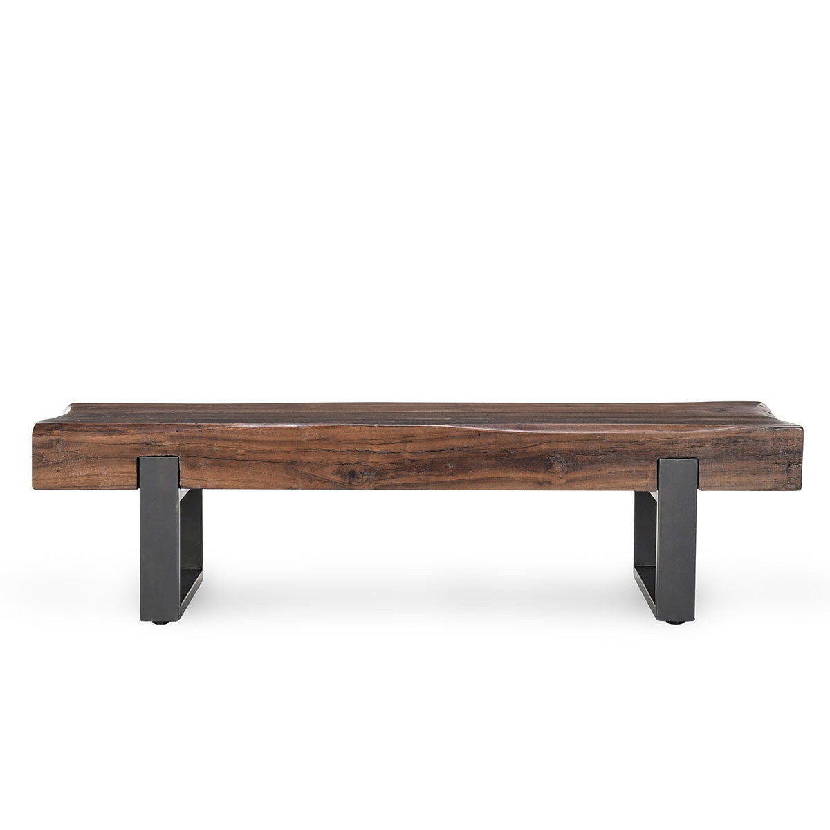 Duarte - Solid Wood Bench - Reclaimed Brown