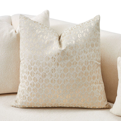 Sassani - Loveseat - Crepe / Gold