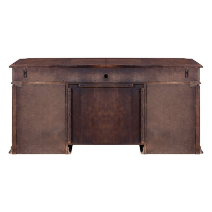 Providence Park - Jr Executive Credenza Top - Chateau Brown