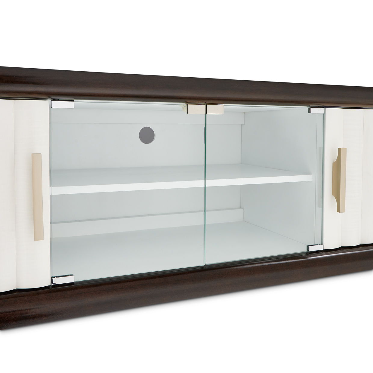 Paris Chic - Media Cabinet - Espresso Brown