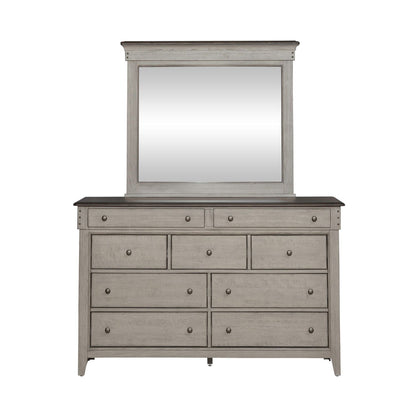 Ivy Hollow - Dresser & Mirror - White