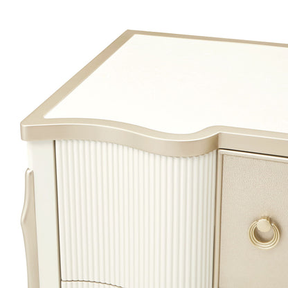 La Marisia - Nightstand - Creamy Pearl