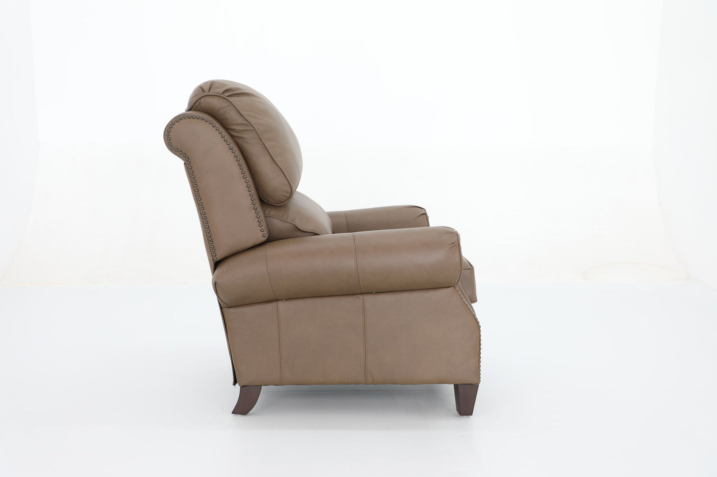 Churchill - Recliner Push Thru The Arm - Cashmere-Taupe