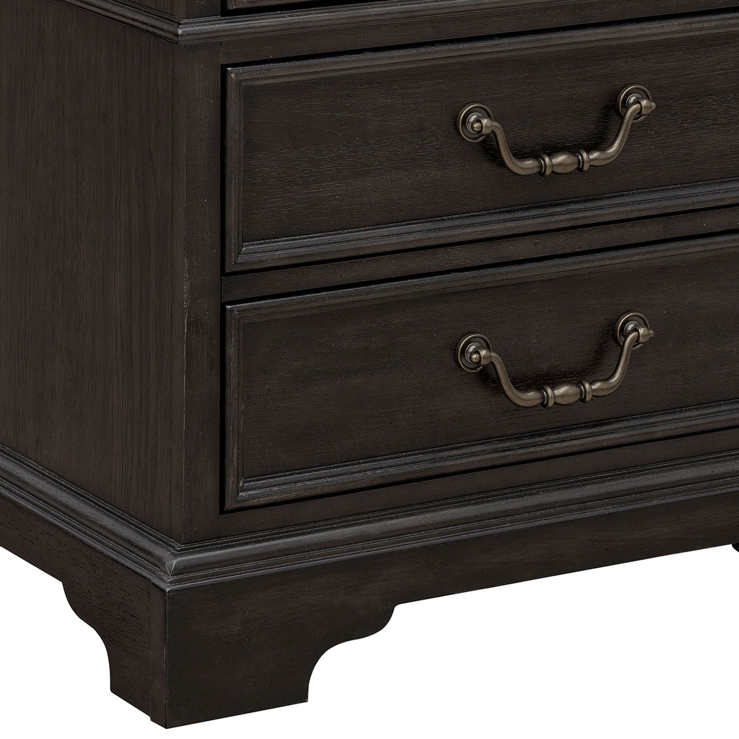 Hickory Creek - 3 Drawer Nightstand - Brown