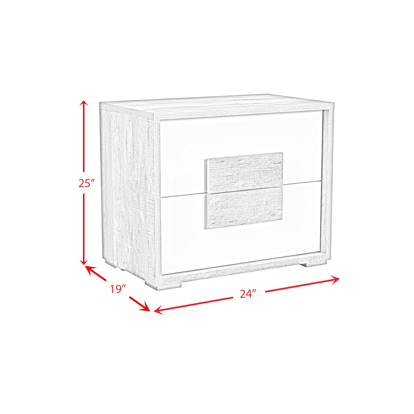 San Matteo - Bedroom Set With LED
