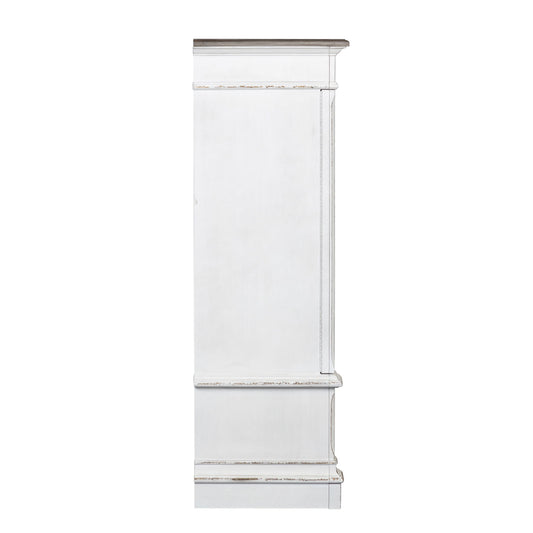 Abbey Park - Mirrored Door Chest - Antique White
