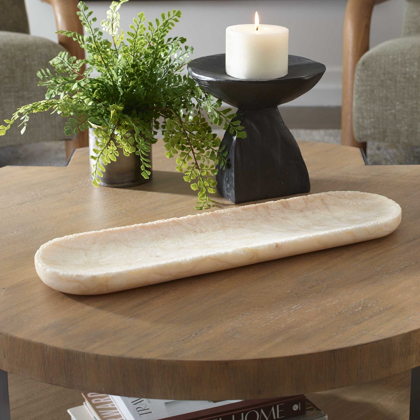 Sculpted Onyx - Bowl - Beige