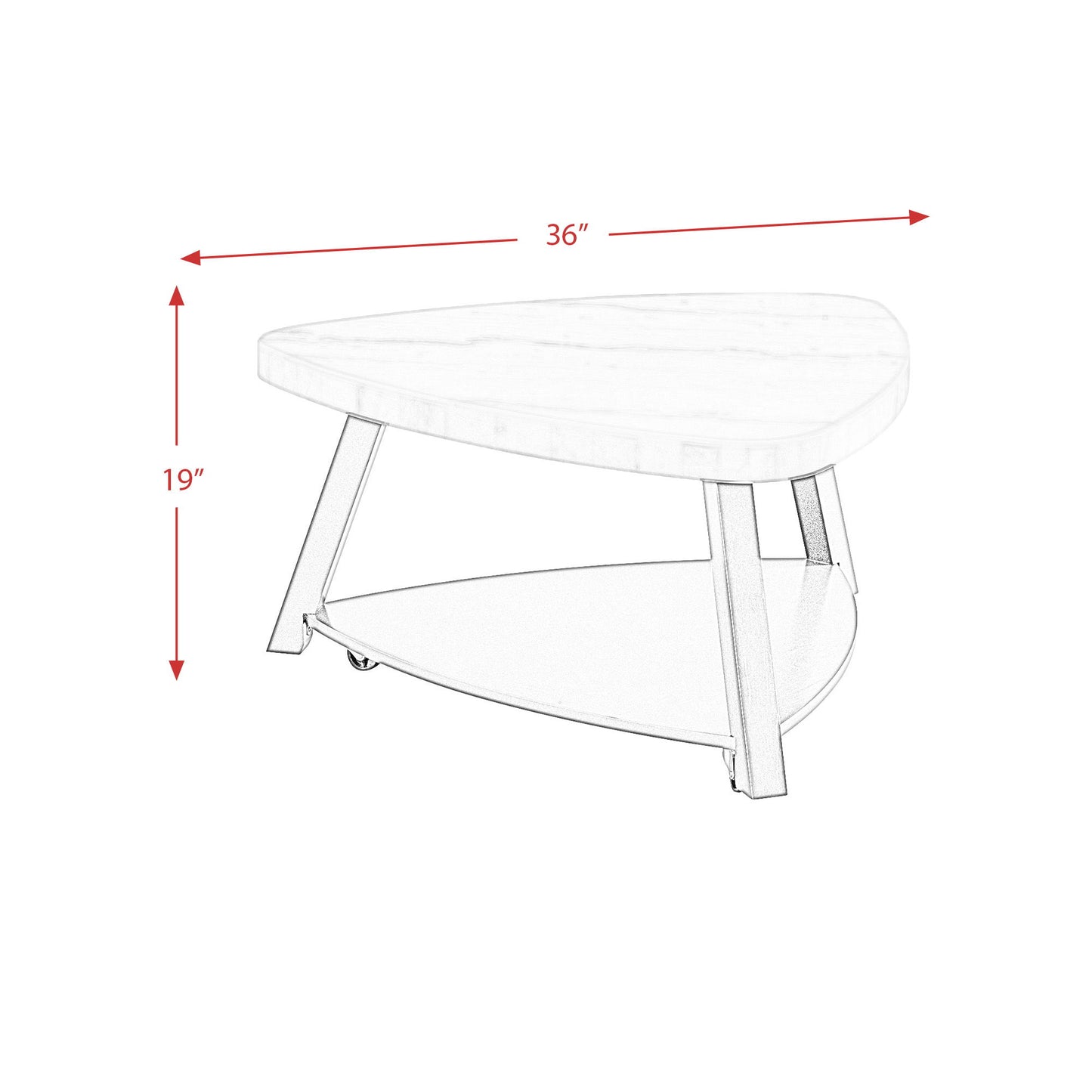 Trinity - Marble Top Table