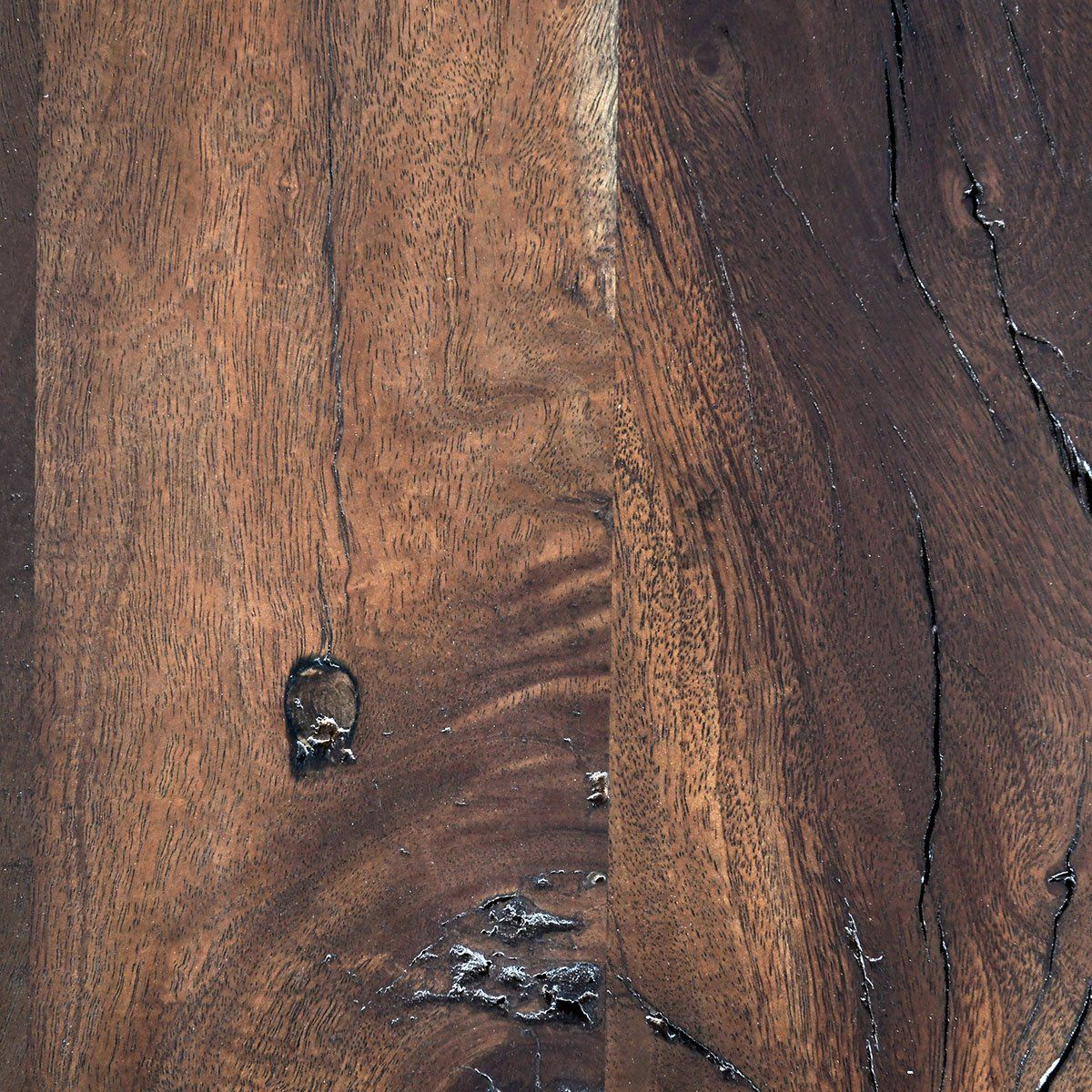 Duarte - Solid Wood Bench - Reclaimed Brown