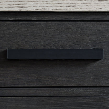 Axel - Server - Light Gray / Espresso