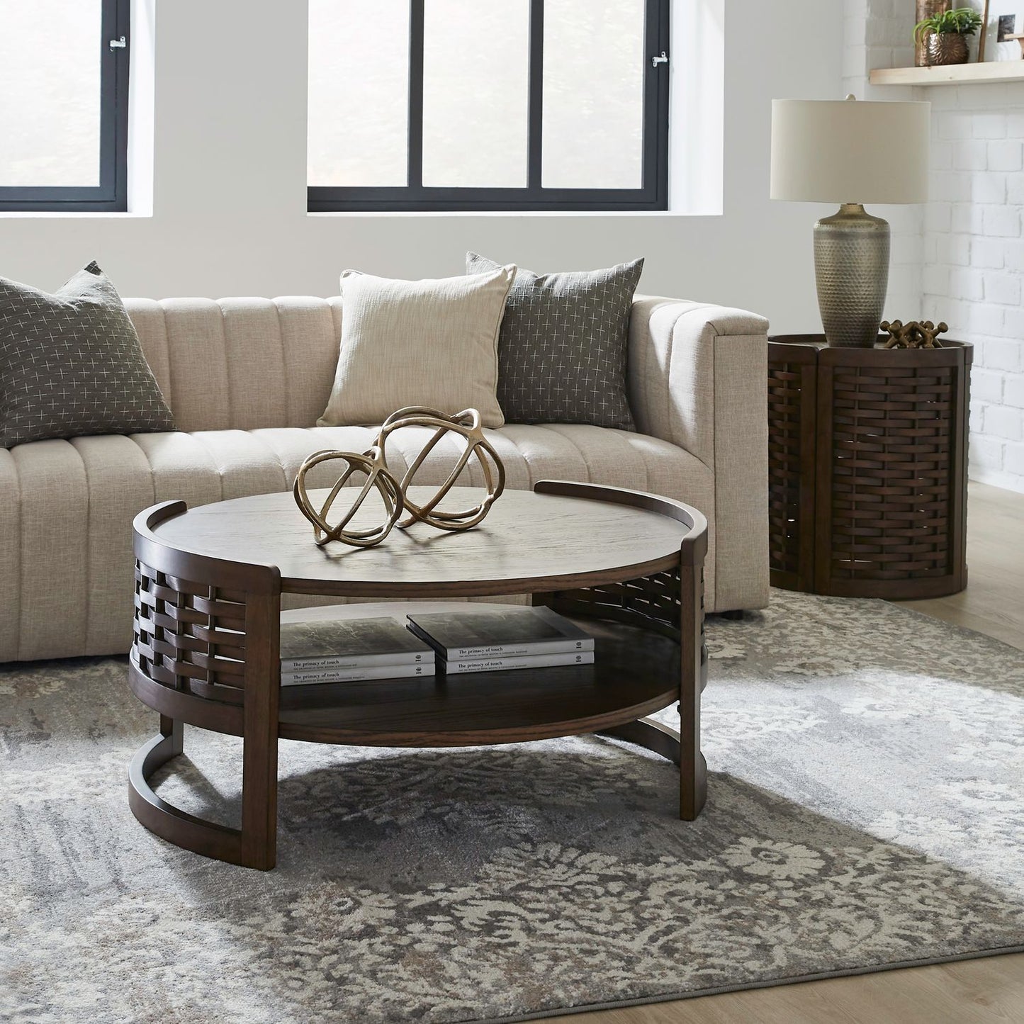 Warren Park - Optional 3 Piece Set - Coffee Brown