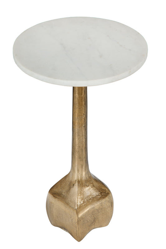 Alvarez - Accent Table - Brass